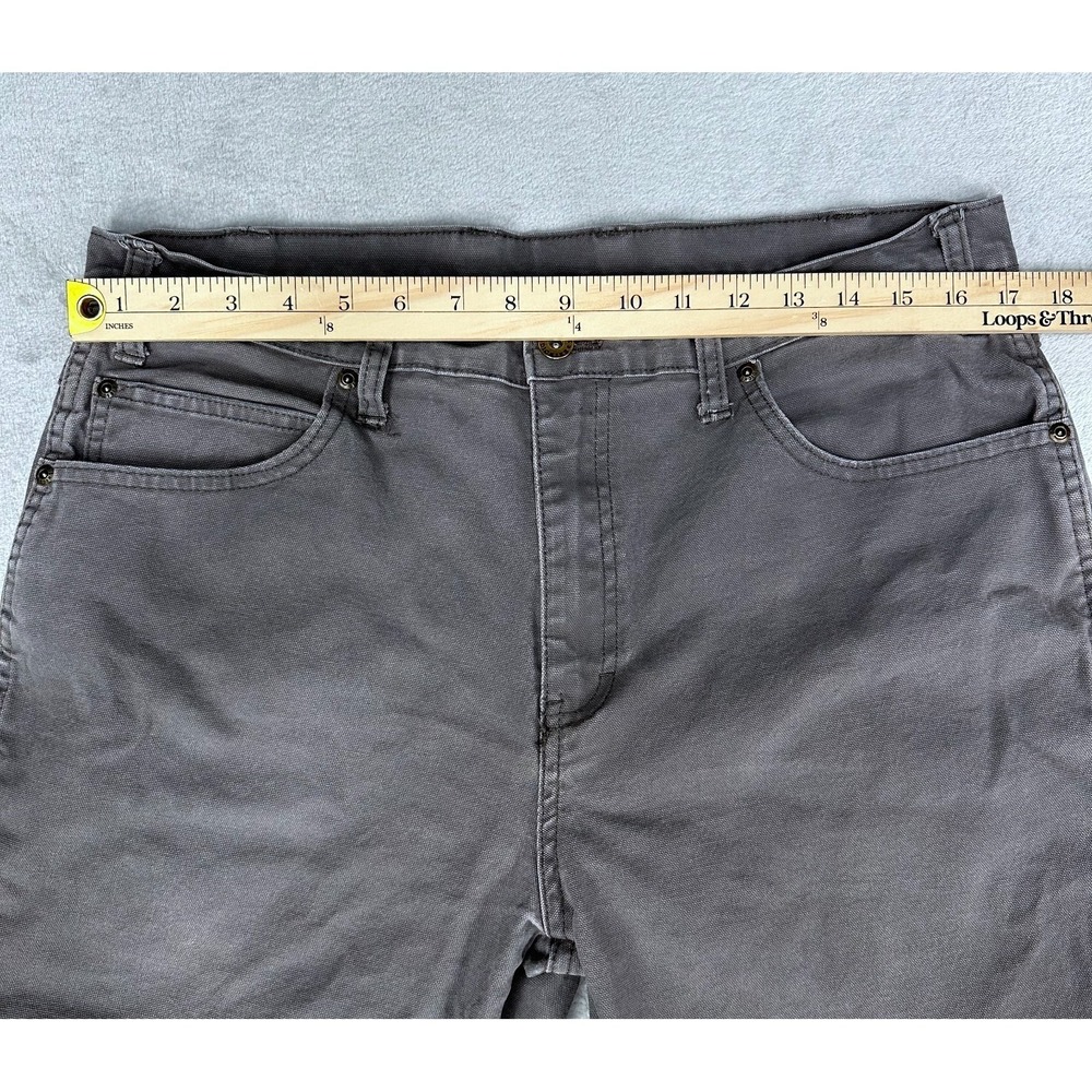 Dickies Denim Shorts Men's Size 34" Waist Regular Fit Grey Utility Carpenter - Picture 6 of 12